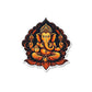 Ganpati Bappa Sticker waterproof vinyl decal for laptop, bike, car & bottle
