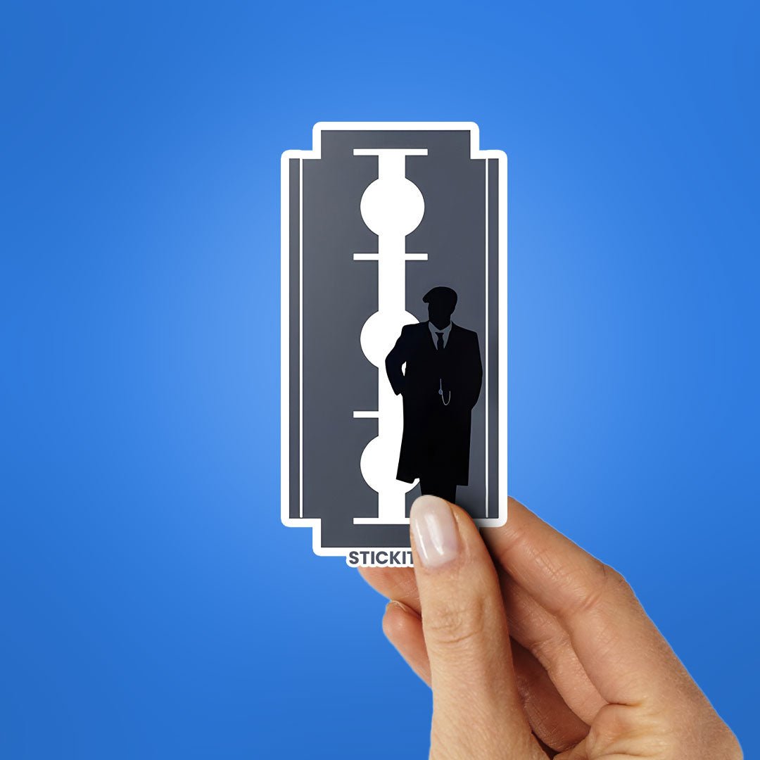 GENTLEMEN OF GRIT 0.1 Sticker waterproof vinyl decal for laptop, bike, car & bottle