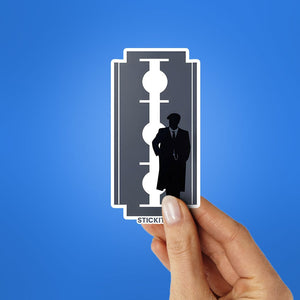GENTLEMEN OF GRIT 0.1 Sticker waterproof vinyl decal for laptop, bike, car & bottle