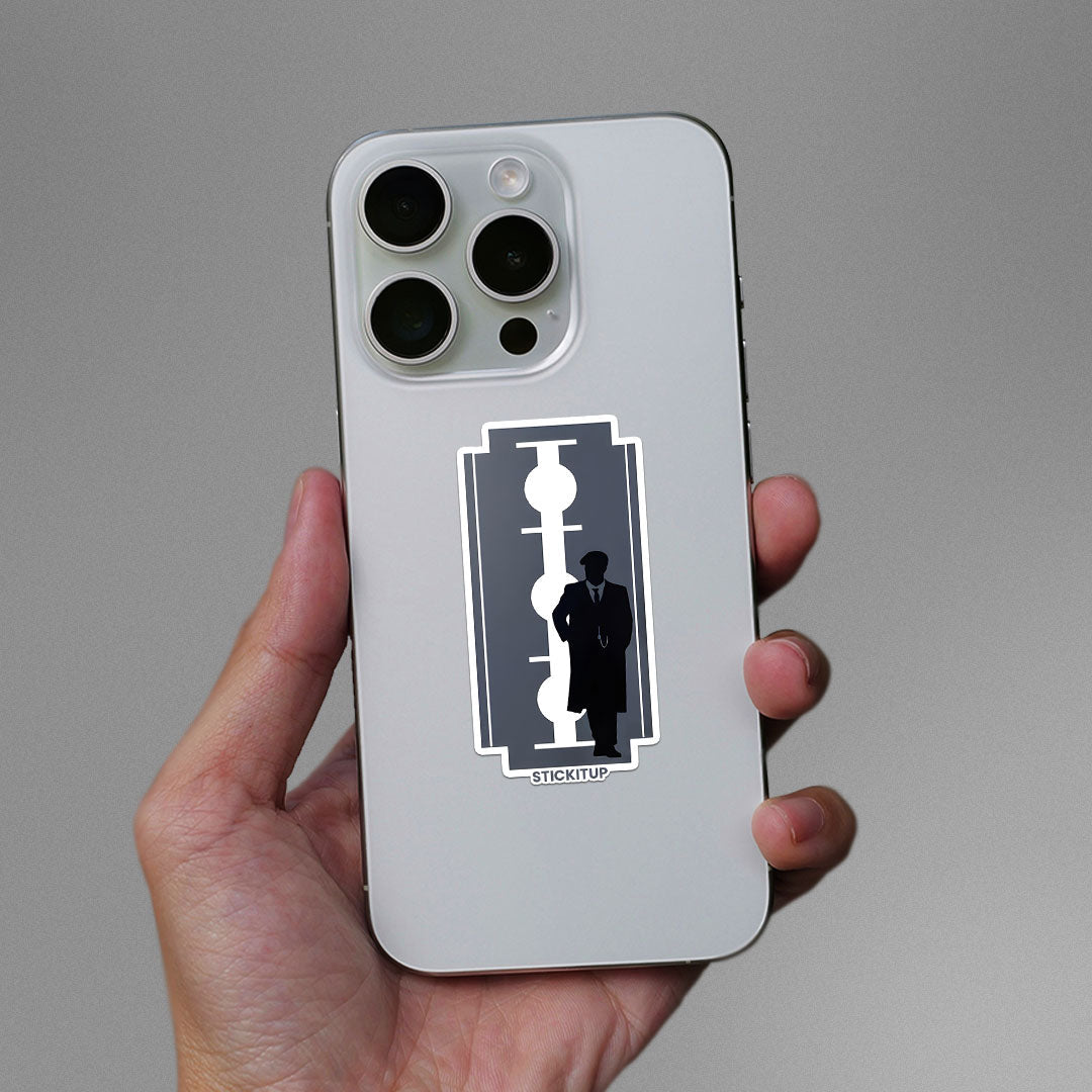GENTLEMEN OF GRIT 0.1 Sticker waterproof vinyl decal for laptop, bike, car & bottle
