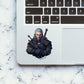 Geralt Sticker waterproof vinyl decal for laptop, bike, car & bottle