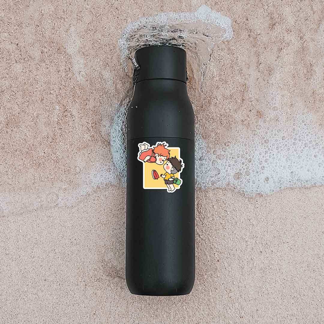Ghibli Ponyo Sticker waterproof vinyl decal for laptop, bike, car & bottle