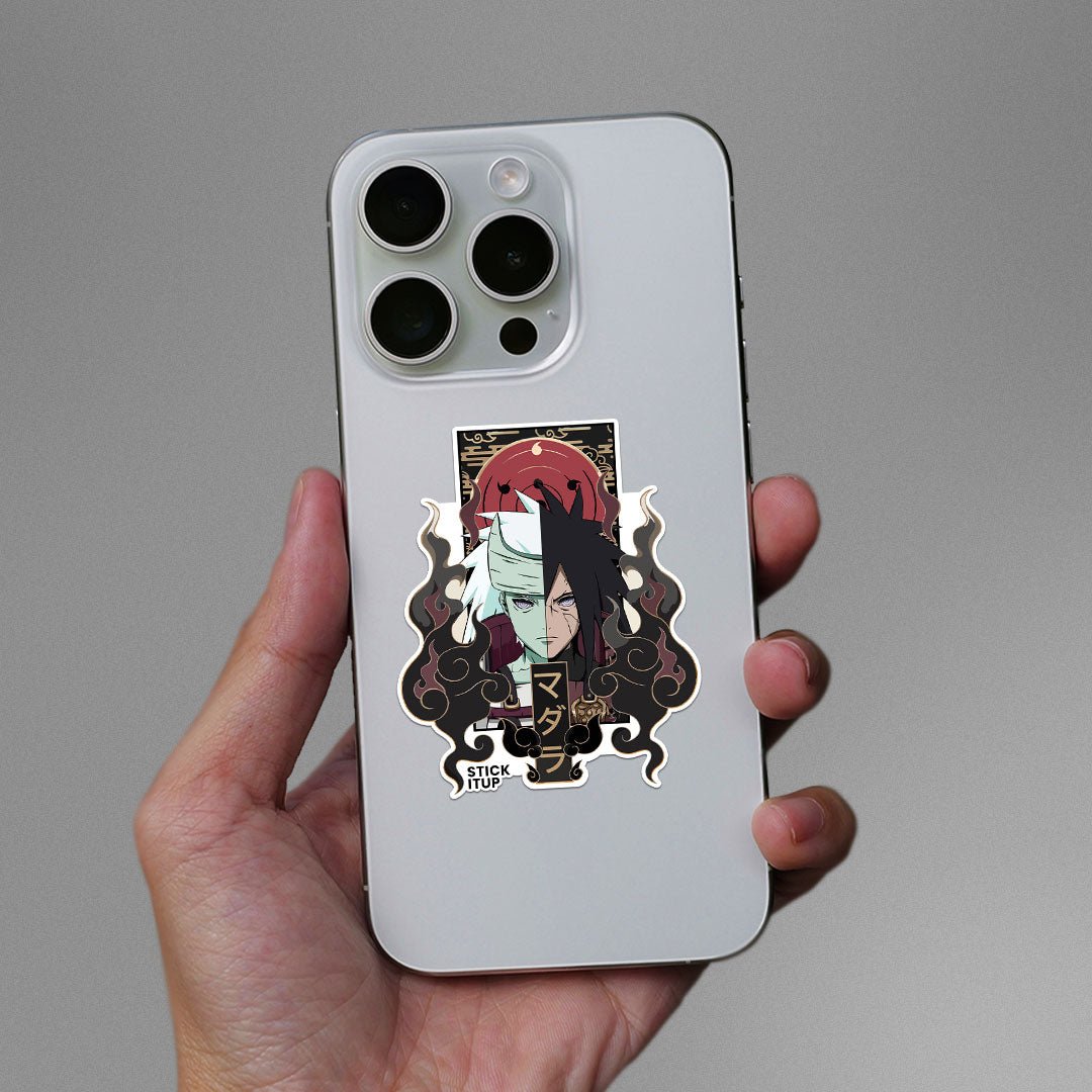 Ghost Of The Uchiha Sticker waterproof vinyl decal for laptop, bike, car & bottle
