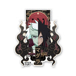 Ghost Of The Uchiha Sticker waterproof vinyl decal for laptop, bike, car & bottle