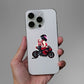 GIRL BIKE Sticker waterproof vinyl decal for laptop, bike, car & bottle