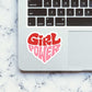 Girl Power Sticker waterproof vinyl decal for laptop, bike, car & bottle
