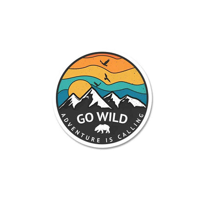 Go Wild Adventure Is Calling Sticker - STICK IT UP