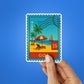 GOA STAMP Sticker waterproof vinyl decal for laptop, bike, car & bottle
