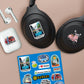 Goa Sticker Sheet waterproof vinyl decal for laptop, bike, car & bottle