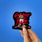 Goat Sticker waterproof vinyl decal for laptop, bike, car & bottle
