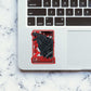 Godzilla Majestic Black & Red Sticker waterproof vinyl decal for laptop, bike, car & bottle