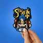 Gogeta Sticker waterproof vinyl decal for laptop, bike, car & bottle
