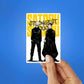 Gojo, Geto Strongest Duo Sticker waterproof vinyl decal for laptop, bike, car & bottle