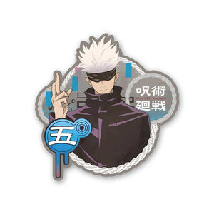 Gojo Sticker waterproof vinyl decal for laptop, bike, car & bottle