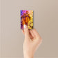 Golden Figure Glow Holographic Stickers