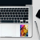 Golden Figure Glow Holographic Stickers