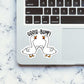 Goose Bump Sticker waterproof vinyl decal for laptop, bike, car & bottle