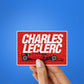 Grand Prix Racer Red Car Glitter Sticker - Glitter Stickers | STICK IT UP