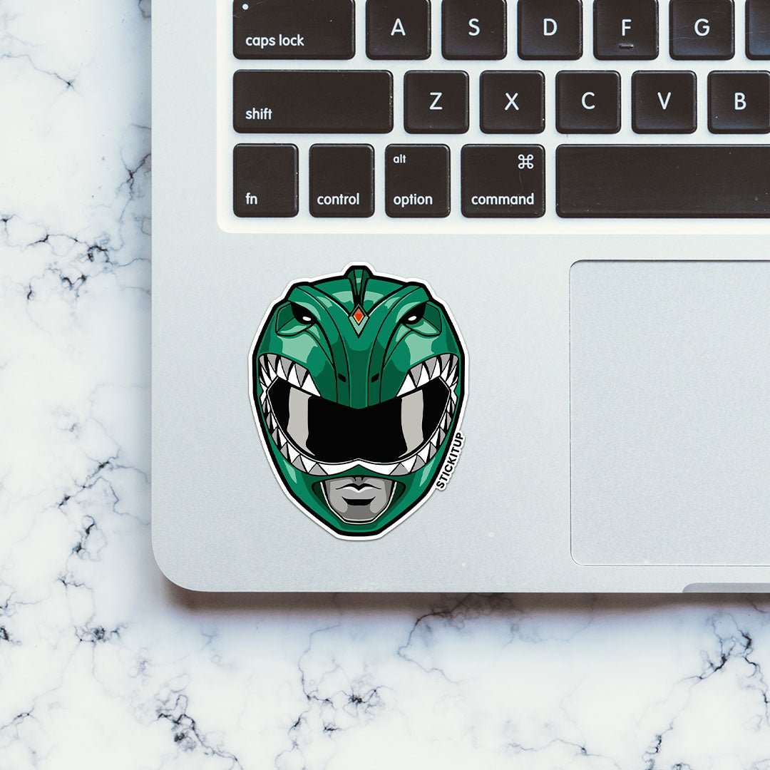 Green Ranger Sticker waterproof vinyl decal for laptop, bike, car & bottle