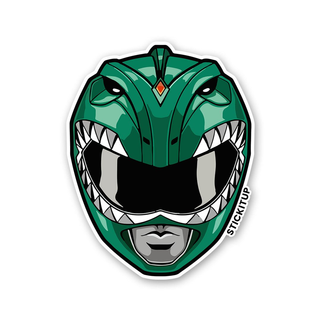 Green Ranger Sticker waterproof vinyl decal for laptop, bike, car & bottle