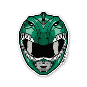 Green Ranger Sticker waterproof vinyl decal for laptop, bike, car & bottle