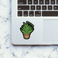 Green Vibes Sticker waterproof vinyl decal for laptop, bike, car & bottle