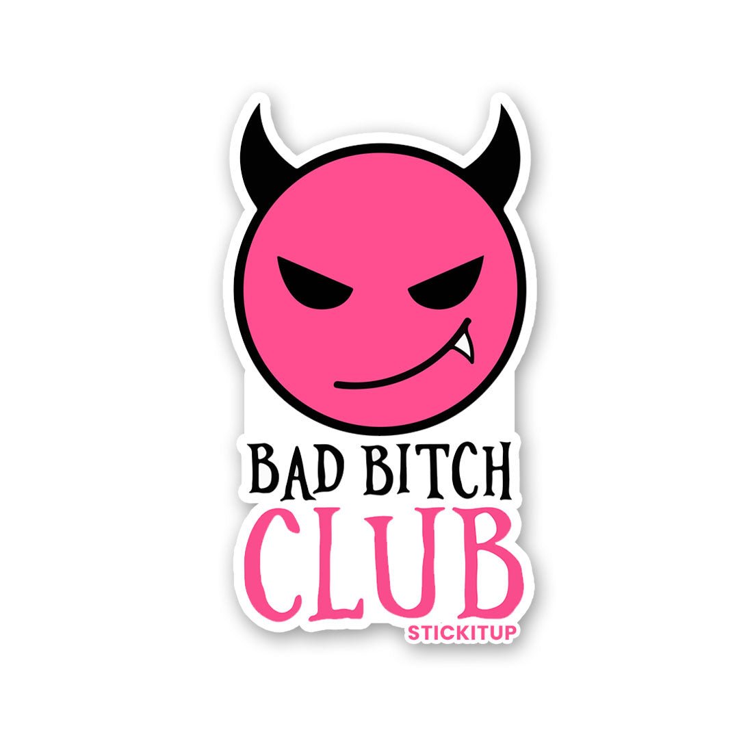 Group Bad Bitch Club Sticker - Stickers | STICK IT UP