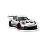 GT3 Sticker waterproof vinyl decal for laptop, bike, car & bottle