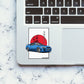 GTR R34 Sticker waterproof vinyl decal for laptop, bike, car & bottle