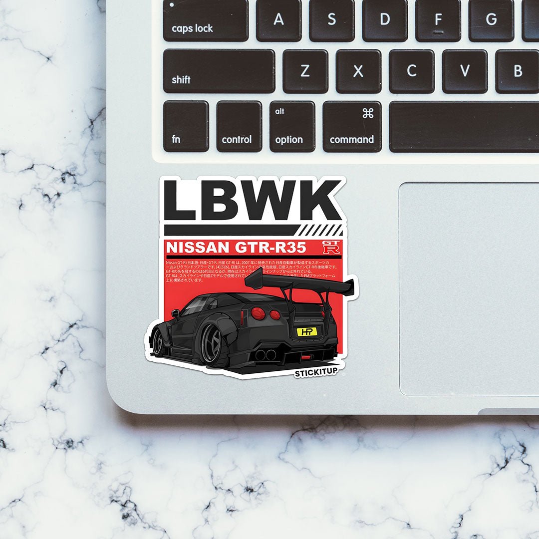 GTR R35 Sticker - STICK IT UP