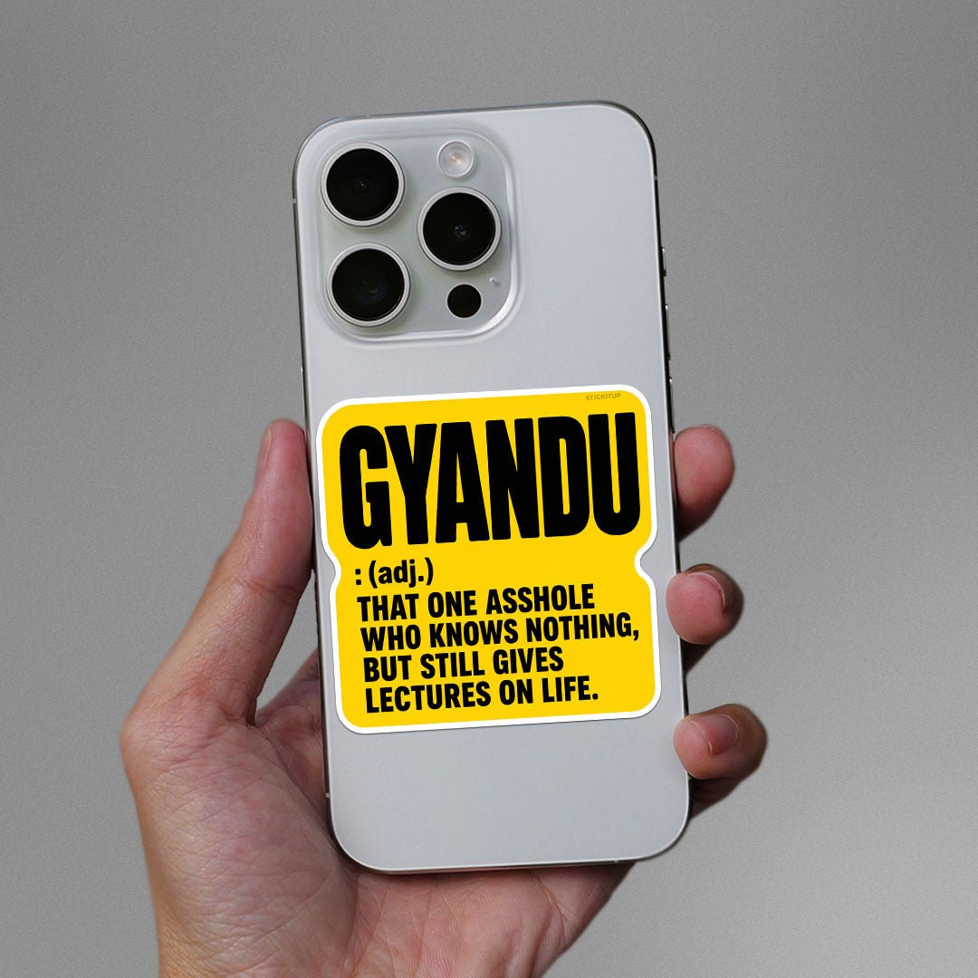 Gyandu Sticker - Stickers | STICK IT UP