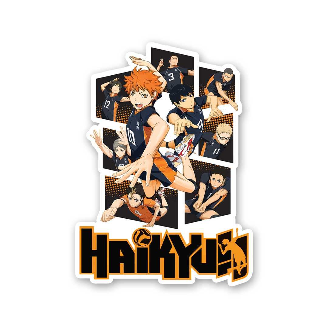 Haikyuu Squad Sticker - Stickers | STICK IT UP