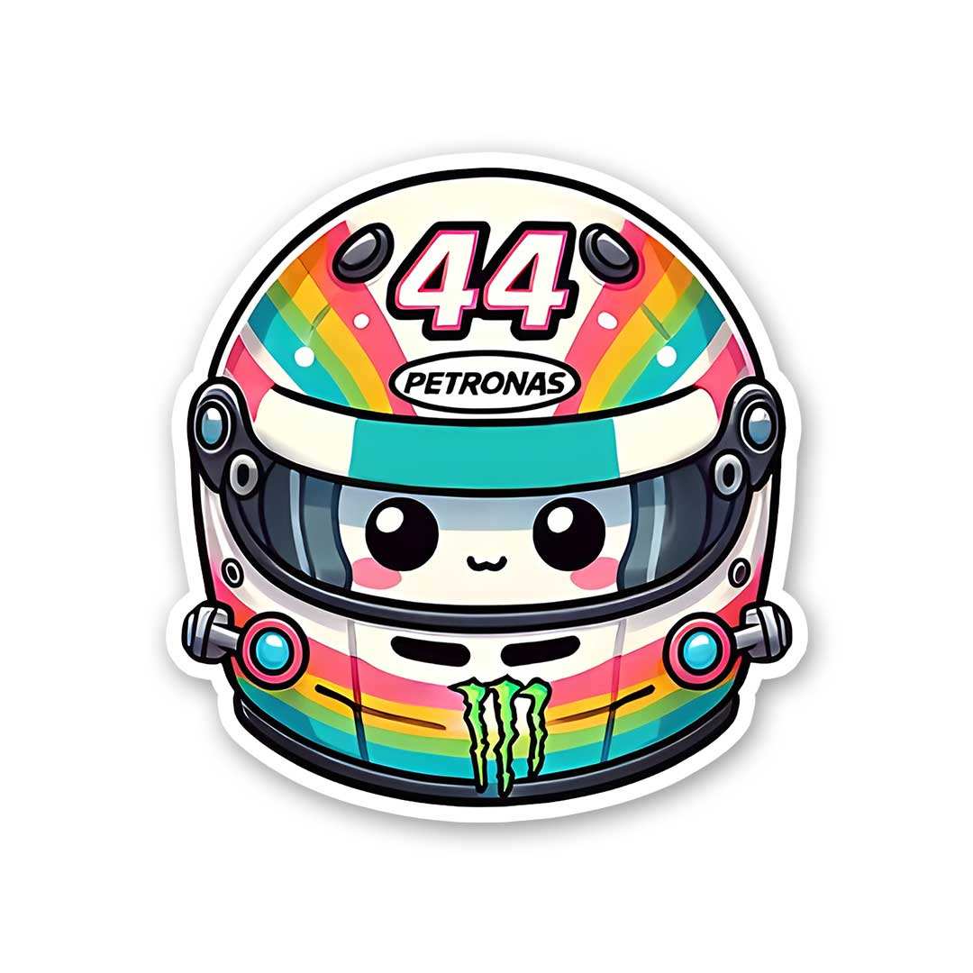 Hamilton Helmet Sticker - Stickers | STICK IT UP