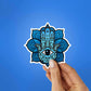 Hamsa Hand Sticker waterproof vinyl decal for laptop, bike, car & bottle