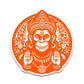 Hanuman Bumper Sticker waterproof vinyl decal for laptop, bike, car & bottle