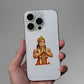 Hanuman With Garlands Glitter Sticker