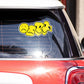 Happy fece Bumper Sticker - STICK IT UP