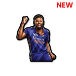 Hardik Pandya Sticker waterproof vinyl decal for laptop, bike, car & bottle