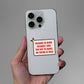 Heading To Work Because Sticker waterproof vinyl decal for laptop, bike, car & bottle