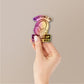 Headphones on Volume Up Holographic Stickers