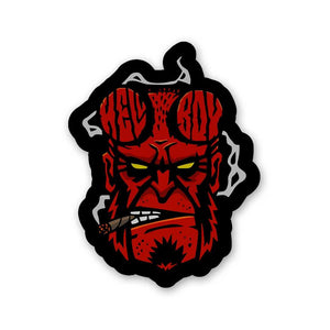 Hell Boy Sticker waterproof vinyl decal for laptop, bike, car & bottle