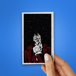 Hellsing Ultimate Glitter Sticker waterproof vinyl decal for laptop, bike, car & bottle