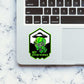 Hey Lets Go To Space Sticker waterproof vinyl decal for laptop, bike, car & bottle