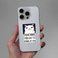 Hired This Cat Sticker waterproof vinyl decal for laptop, bike, car & bottle