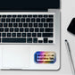 Hold on Overthink Holographic Stickers