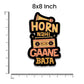 Horn Nahi Gaane Baja Bumper Sticker waterproof vinyl decal for laptop, bike, car & bottle