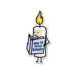 How To Avoid Burnout Sticker waterproof vinyl decal for laptop, bike, car & bottle