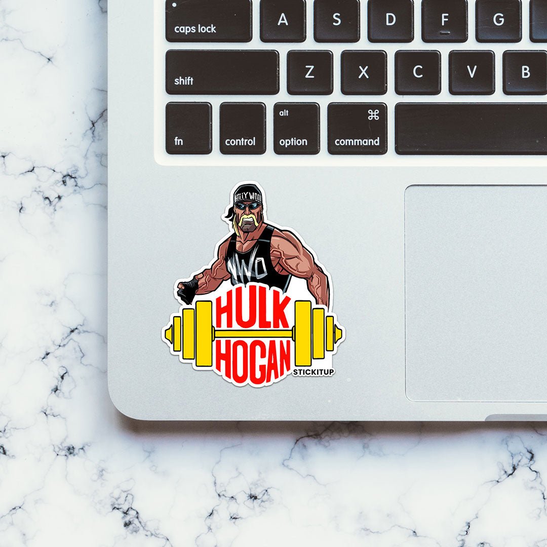 HULK HOGAN Sticker waterproof vinyl decal for laptop, bike, car & bottle