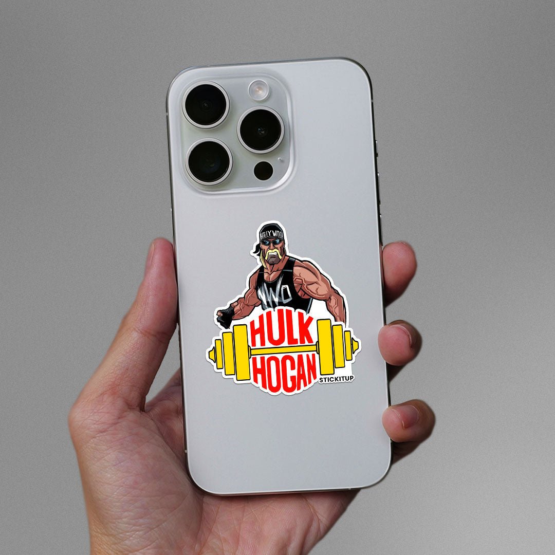 HULK HOGAN Sticker waterproof vinyl decal for laptop, bike, car & bottle