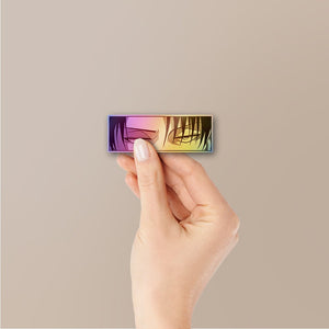 Humanity's Strongest 2.0 Holographic Stickers - Holographic stickers | STICK IT UP